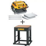 DeWalt 15-Amp 13" Corded Heavy-Duty Thickness Planer Kit w/ Stand & More