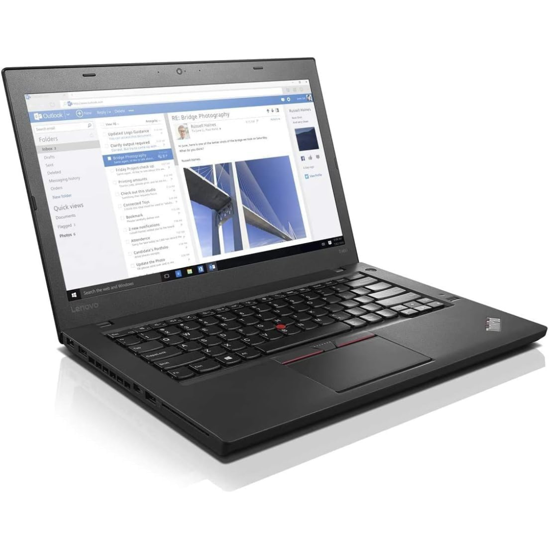 Lenovo Thinkpad T460 14" Laptop (i5-6300U / 16GB RAM / 256GB SSD) [Renewed]