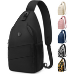 Unisex Crossbody Bags with Convertible Shoulder Strap
