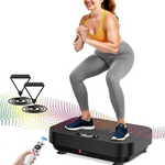 Vibration Plate Exercise Machine With 8 Modes (330 Lbs Capacity)