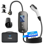 Portable 40Amp, 240V, NEMA 14-50P Level 2 EV Charger