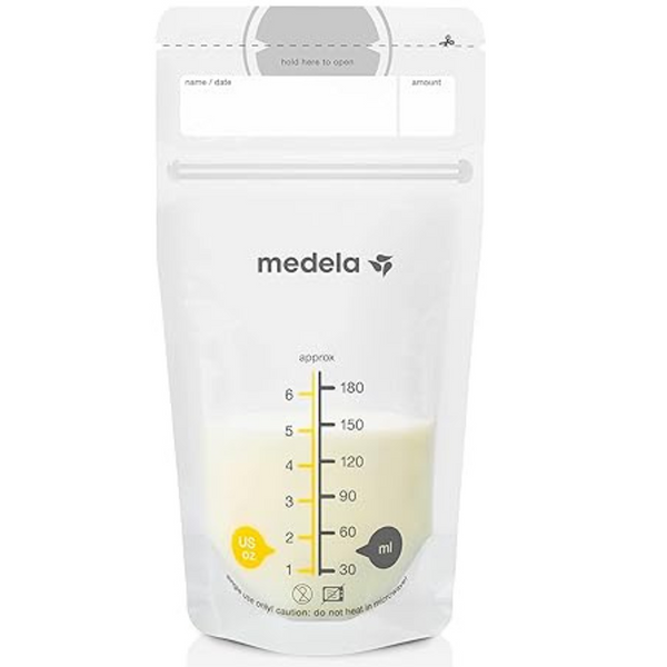 100-Count Medela Ready to Use Breast Milk Storage Bags, 6 Ounce
