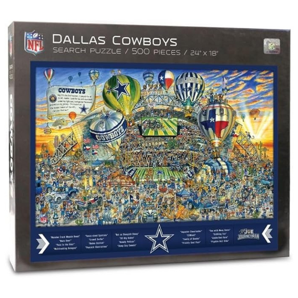 500-Piece YouTheFan NFL Dallas Cowboys 18'' x 24'' Team Puzzle