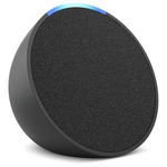 Amazon Echo Pop (Newest Model), Our Smallest Alexa speaker + WiZ Smart Bulb