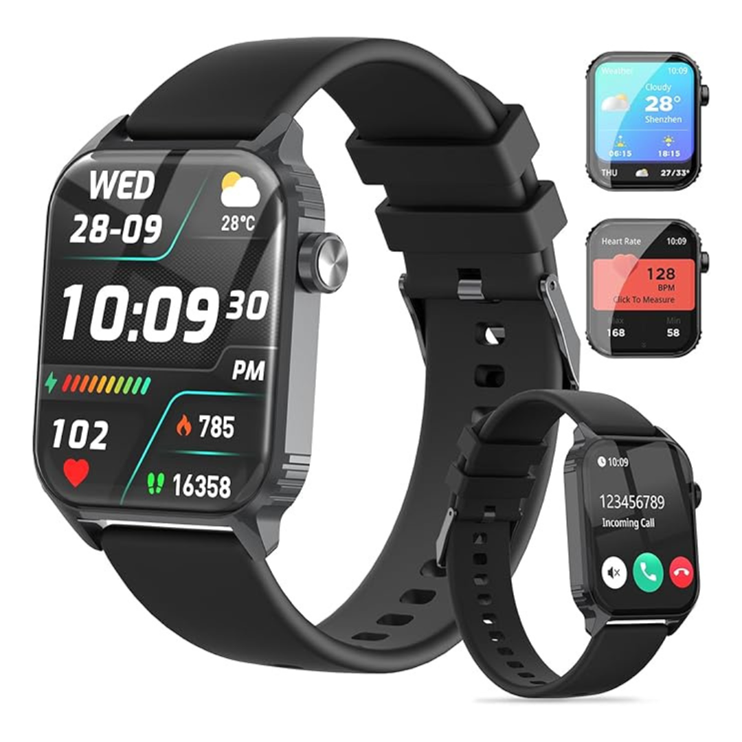 Unisex IP67 Waterproof 1.83" HD Smart Watches