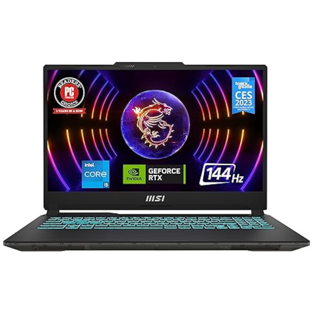 MSI Cyborg 15 15.6" FHD Gaming Laptop (Octa Core i5-12450H / 16GB / 512GB SSD / 4GB RTX 4060)