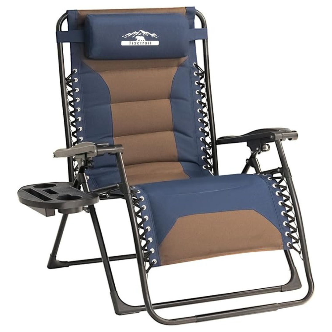 Tisetrail Oversized Folding XL Anti Gravity Recliner Chair