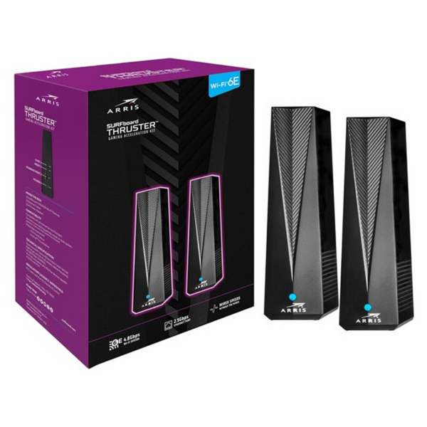 ARRIS Surfboard Thruster Wi-Fi 6E Gaming Acceleration Kit W6B