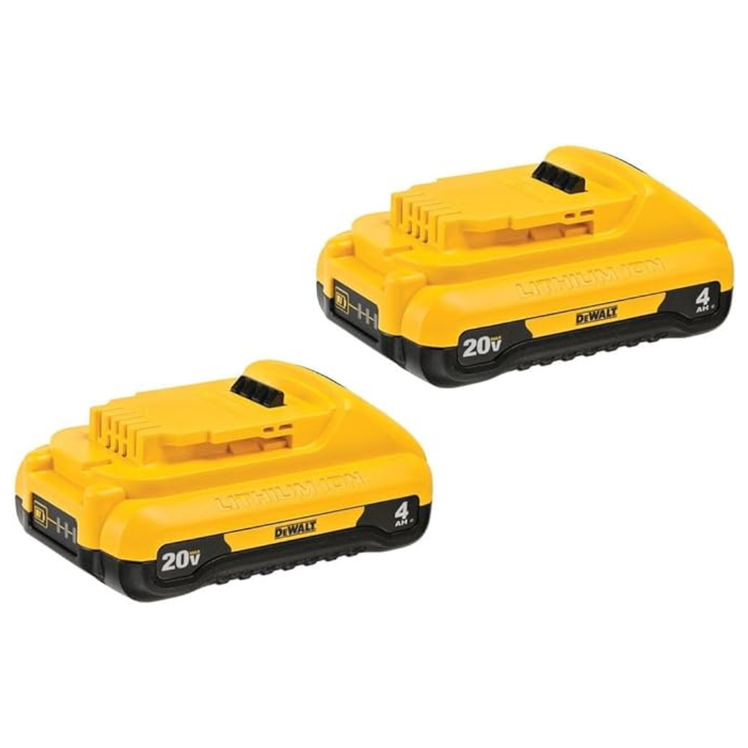 2-Pack DeWalt 20V MAX 4 Ah Lithium Ion Battery (DCB240-2)