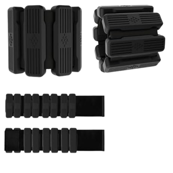 Set Of 2 Women's 1Lb Adjustable Pilates Wrist Ankle Weights
