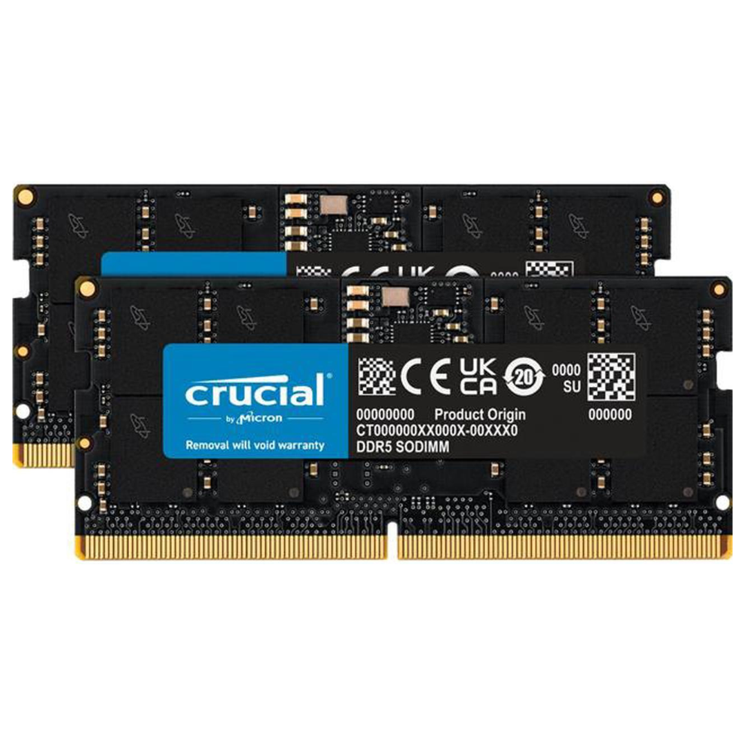 2-Pack Crucial 64GB Laptop Memory