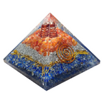 Red Carnelian Orgonite Pyramid
