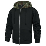Men's Lightweight Two Way Zip Hoodie Sweatshirt (3 Colors)