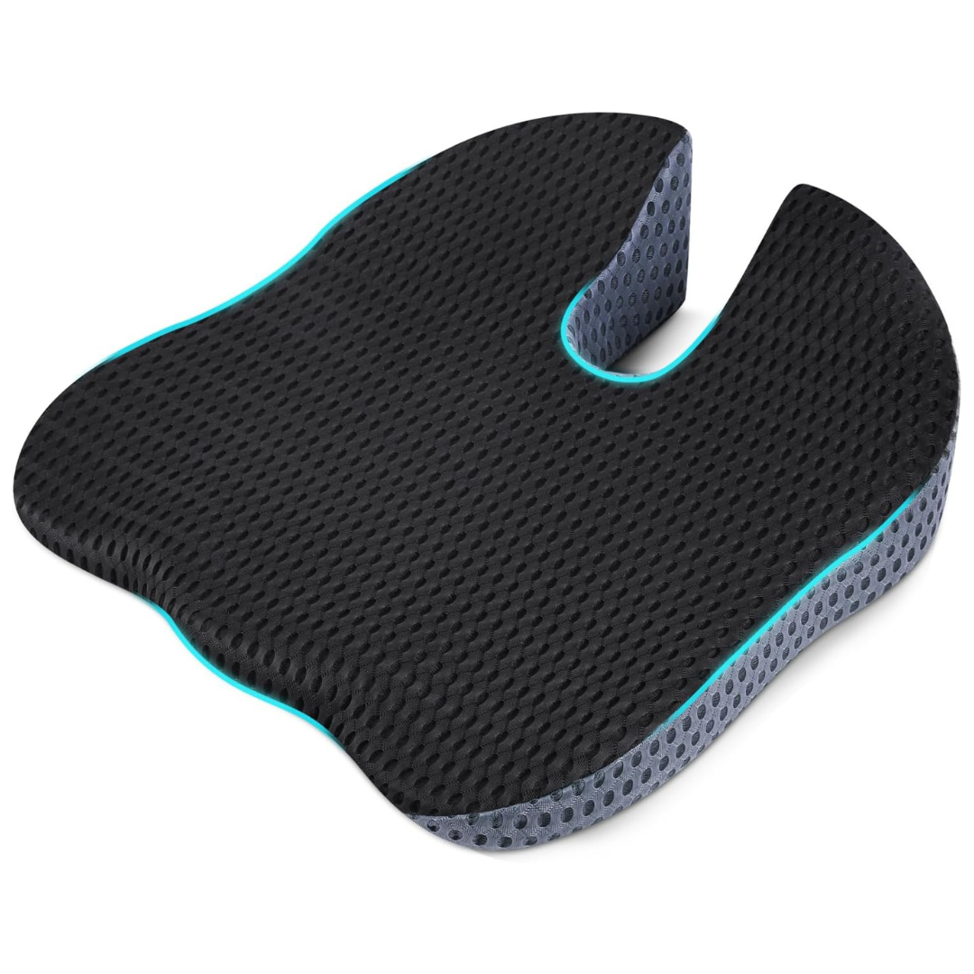 Bongfun Cushion Memory Foam Coccyx Orthopedic Seat Pillow