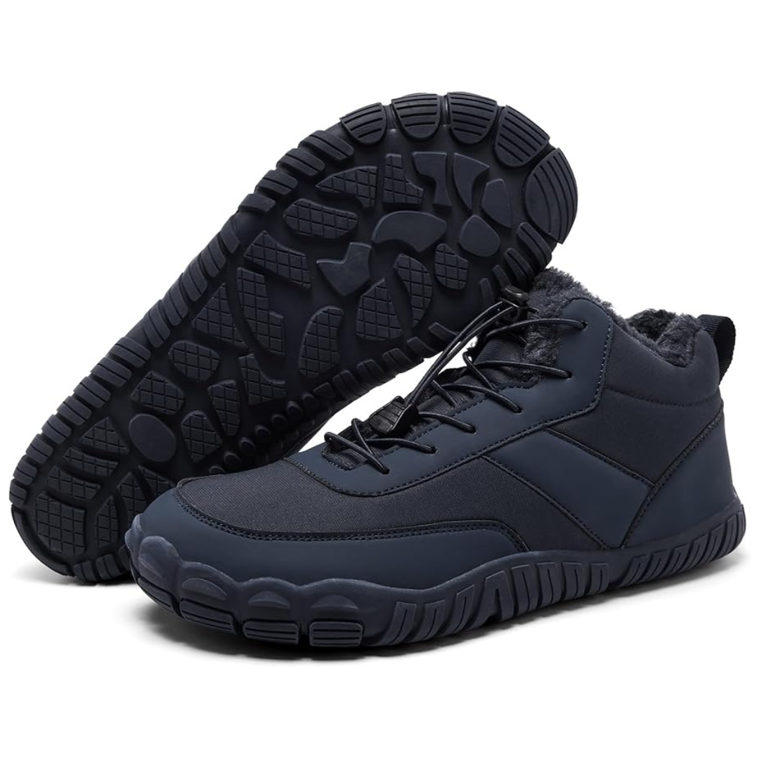Men's Water Resistant Fur Lined Anti Slip Snow Boots