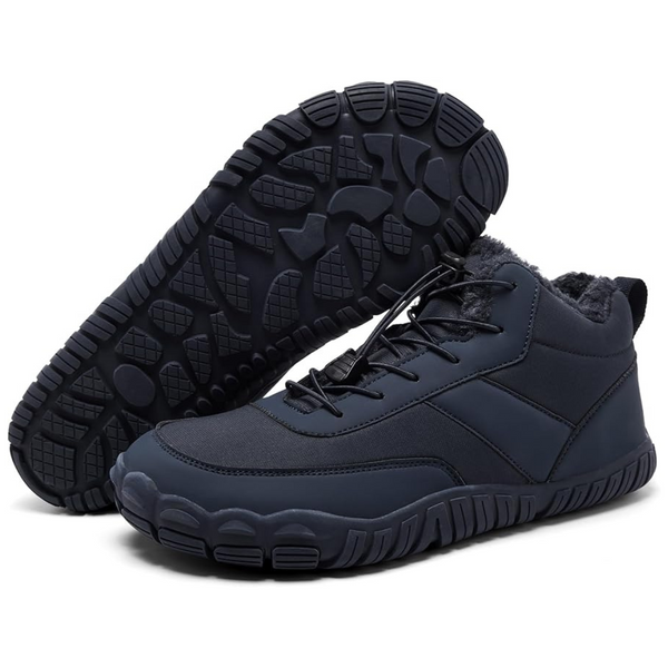 Men's Water Resistant Fur Lined Anti Slip Snow Boots