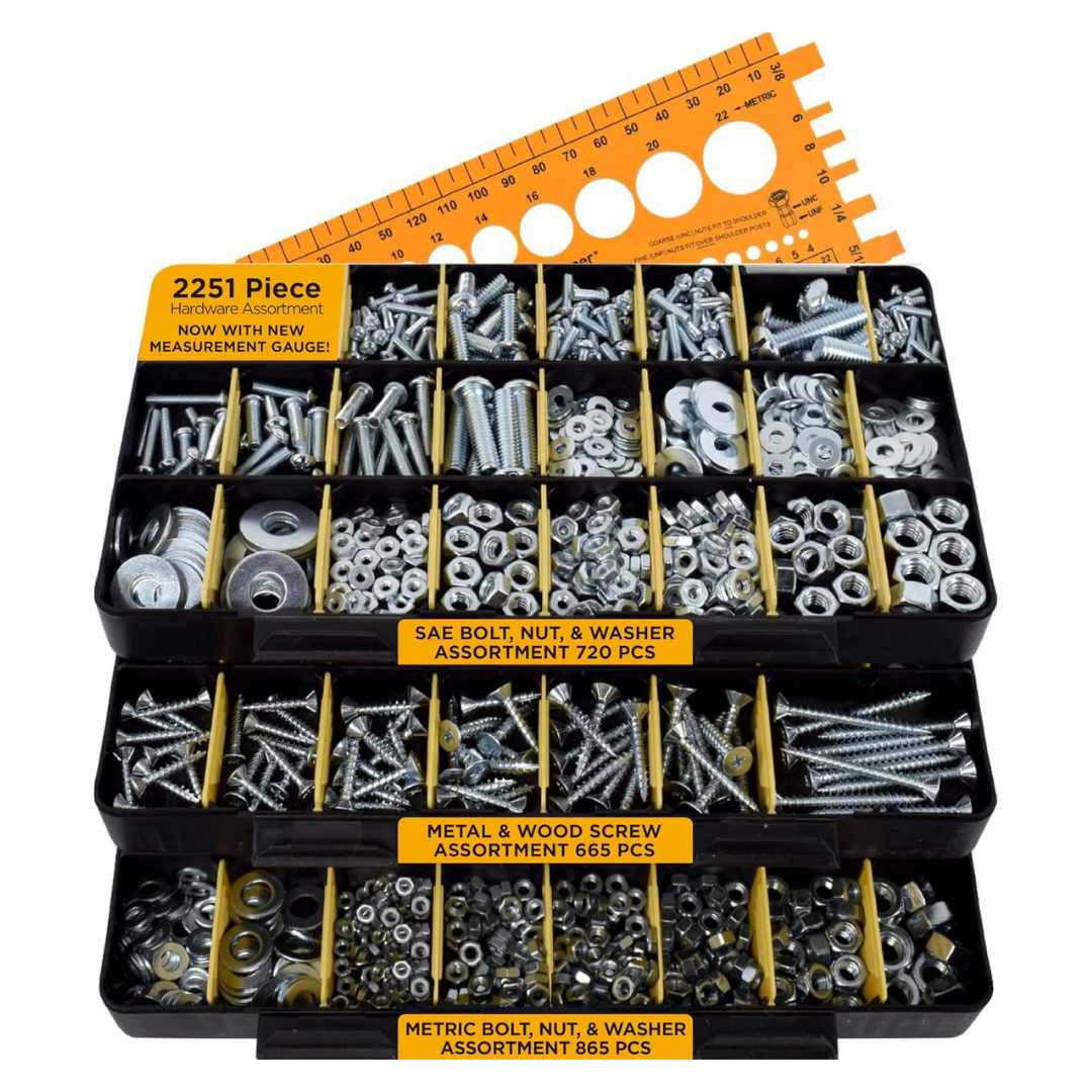2201-Piece Jackson Palmer Hardware Assortment Kit
