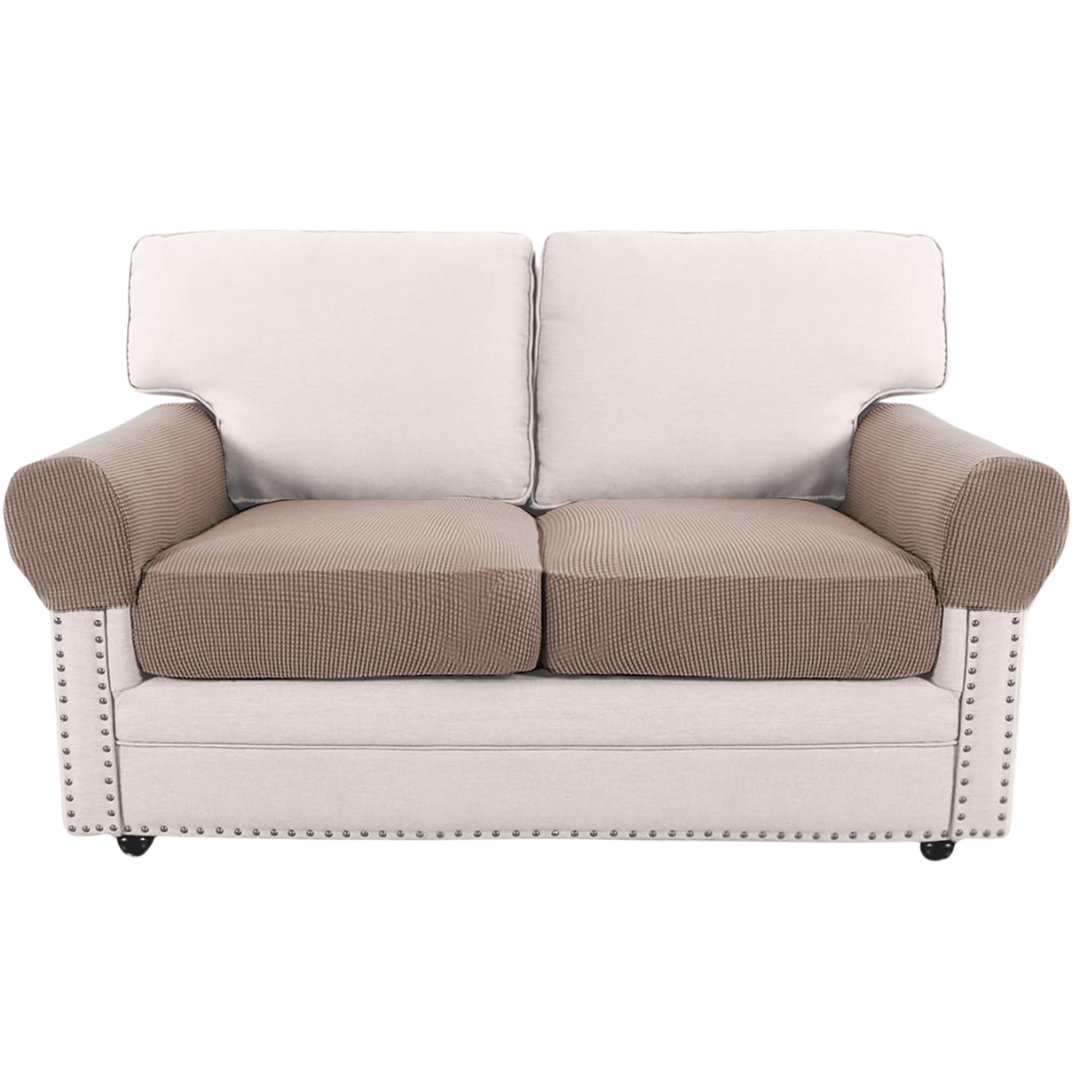 2-Piece Stretchy Sofa Cushion Pet Couch Covers