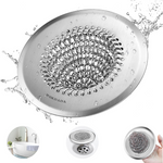 Bathtub Reversible Stainless Steel Drain Protector