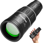 Pankoo 16X52 High Power Prism Compact Monoculars Telescope