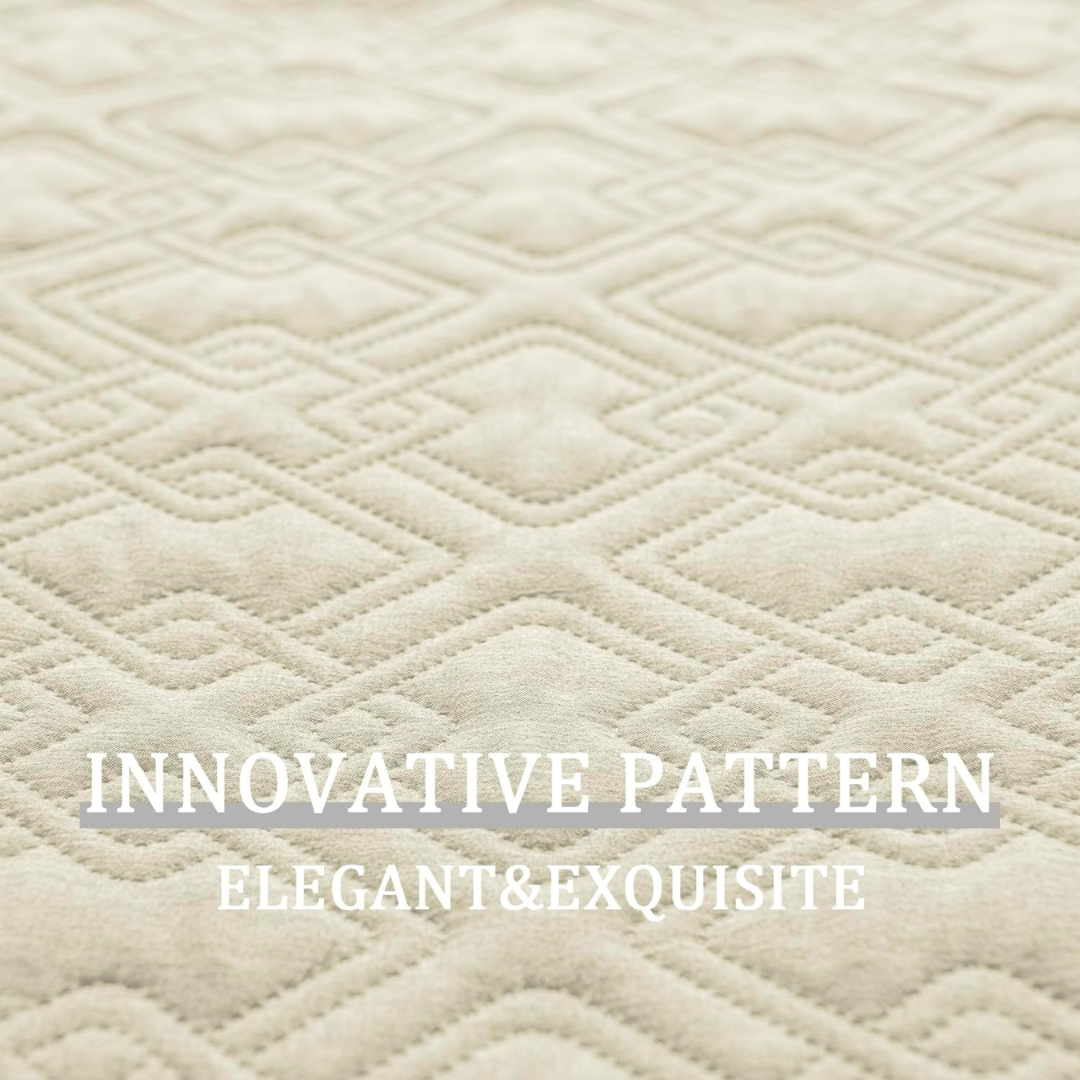 30" x 70" Reversible Linen Texture Waterproof Pet Bed Cover