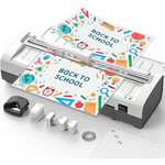 12 in 1 Cold Thermal 9" Laminator Machine with 20 Laminating Sheets
