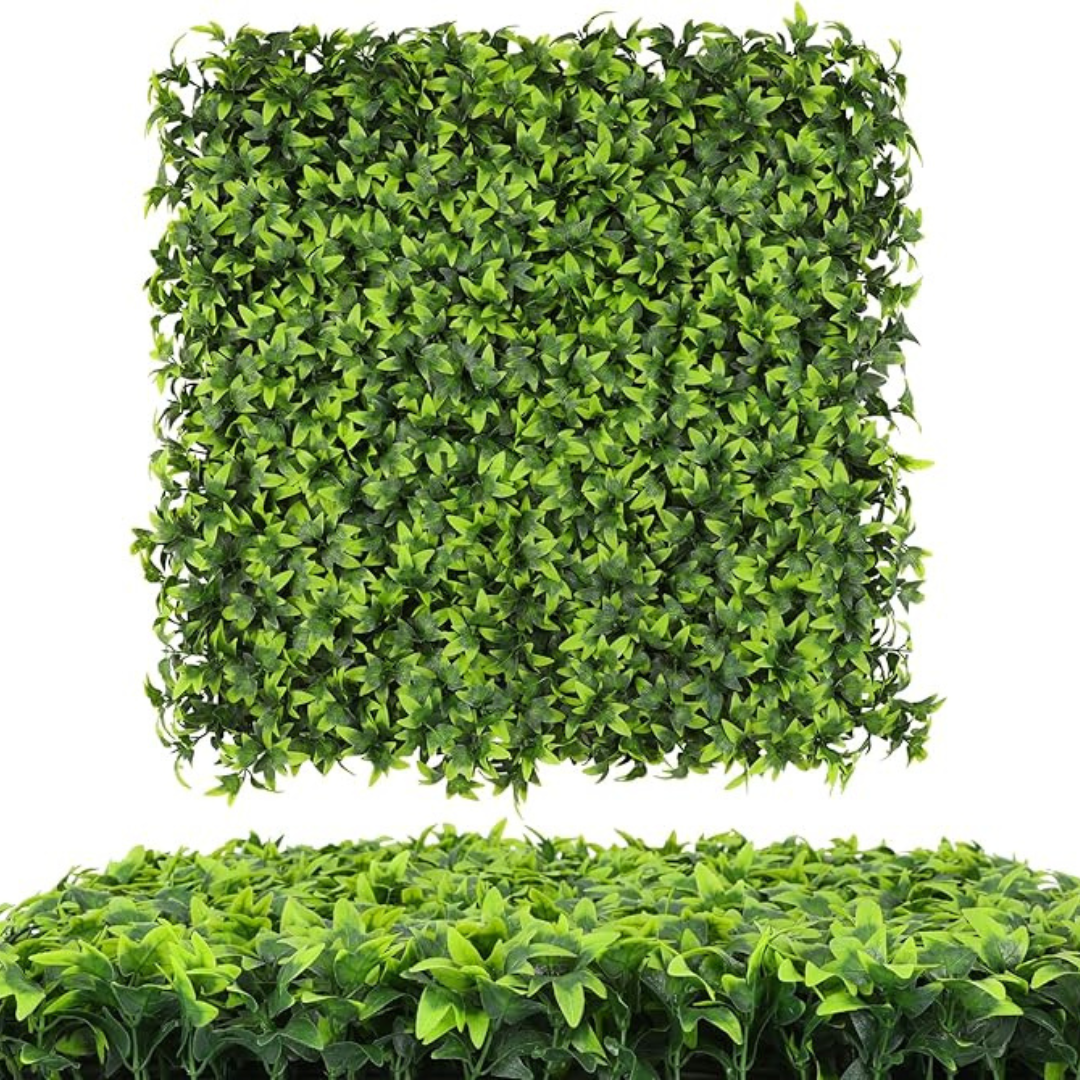 6-Piece Luyue 20" x 20" Artificial Grass Wall Panels