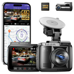 Azdome 4K HDR Dash Cam Front and Rear