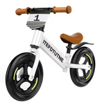 DOMQGA 12" Adjustable Seat and Handlebar Balance Bike