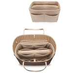 Lexsion Felt Purse Bag Organizer Zipper Tote Bag