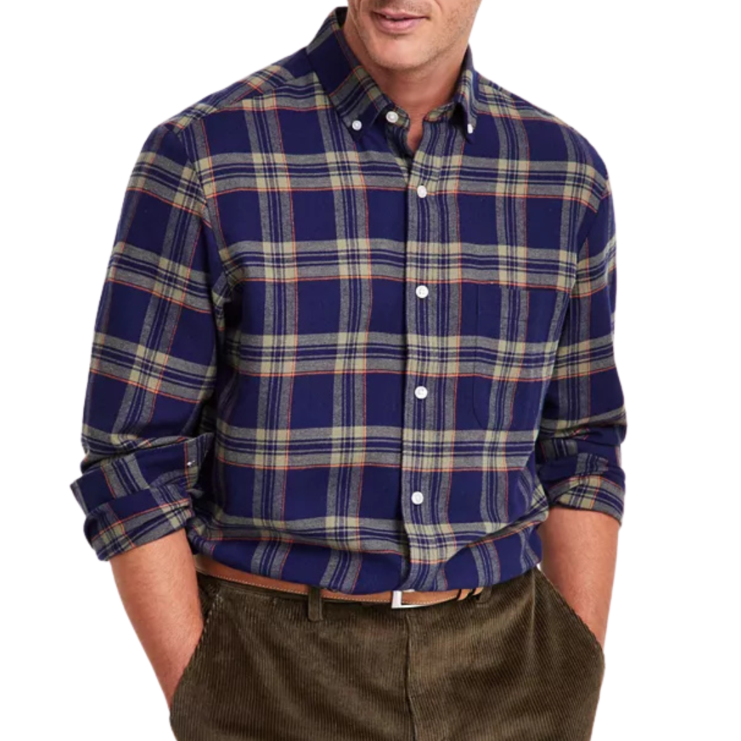 Club Room Men's Regular-Fit Plaid Flannel Shirt