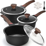 Vinchef 2QT Nonstick Saucepan with Lid