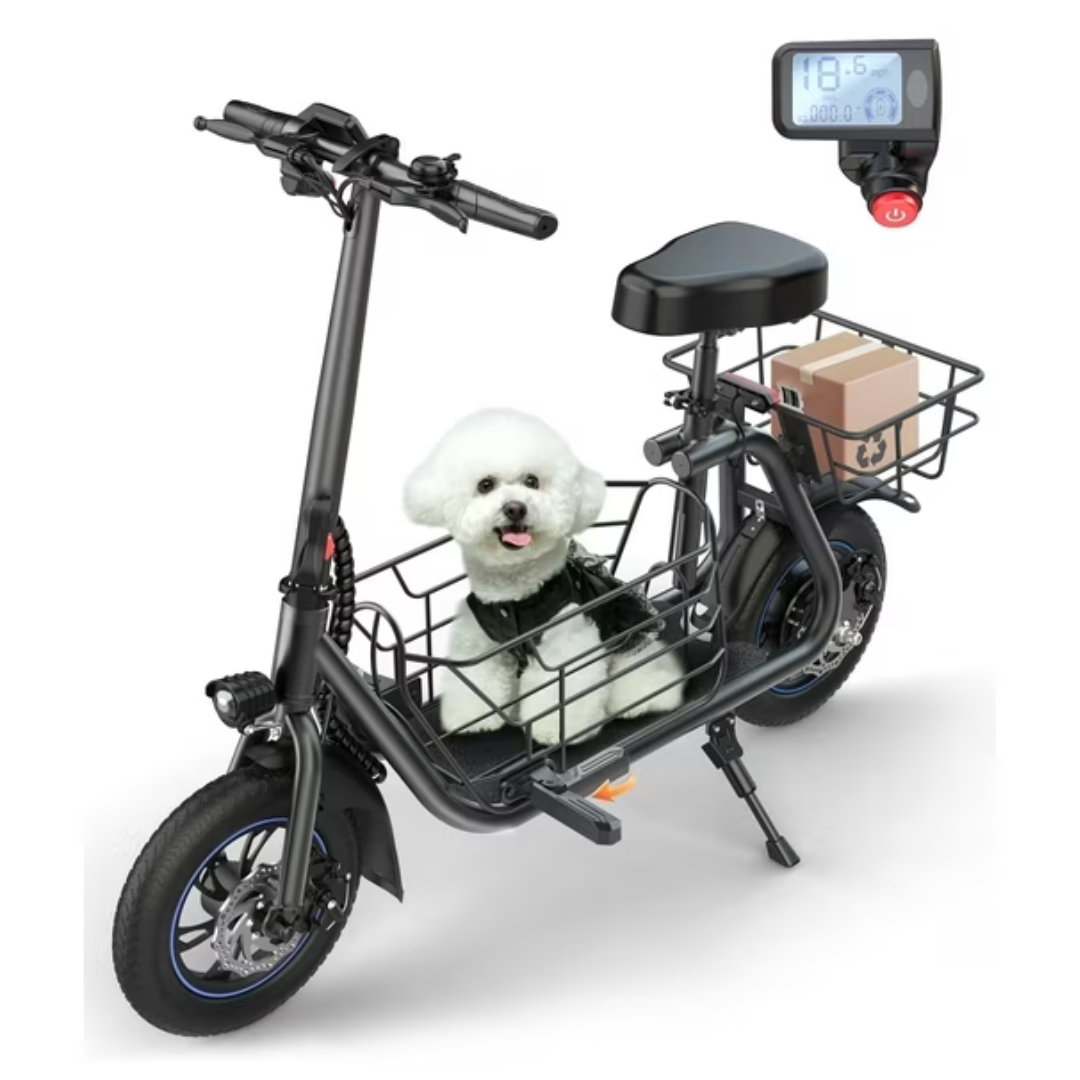Mihover 550W Commuter Electric Scooter With Seat