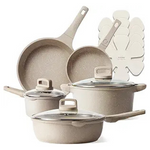 12-Piece Nonstick Cookware Pots And Pans Set With lid