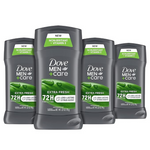 4-Pack Dove Men + Care 72hr Sweat & Odor Protection Antiperspirant Deodorant