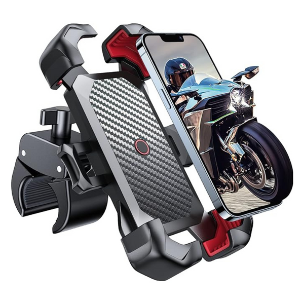 Motorcycle 1s Auto Lock 100mph Military Anti-Shake Phone Mount