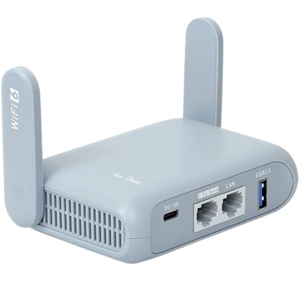 GL.iNet GL-MT3000 Pocket-Sized Wi-Fi 6 Wireless Travel Gigabit VPN Router