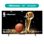 50" Hisense 50U6H 4K Ultra HDR Smart QLED Google TV