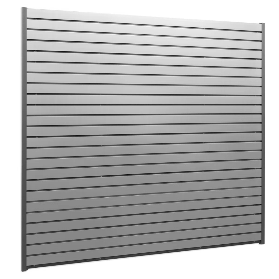 40 Sq Ft Slatwall 80.1" PVC Wall Panel
