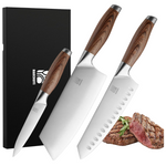 3-Piece Professional Ultra-Sharp Chef Knife Set