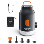 3000mAh Battery Portable Mini Air Mattress Pump With 5 Nozzles