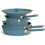 9-Piece Bella StoreMore Ceramic Nonstick Coating Cookware Set
