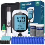 Metene TD-4116 Blood Glucose Monitor Kit with 100 Strips