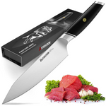 Astercook 8" High Carbon Stainless Steel Ultra Sharp Kitchen Chef Knife