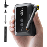 HOTO 150PSI Portable Electric Mini Bike Tire Pump