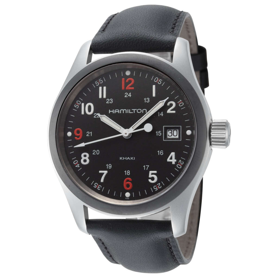 Hamilton Khaki Field Black Men's Casual Watch