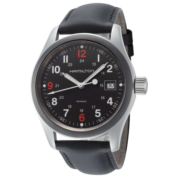 Hamilton Khaki Field Black Men's Casual Watch