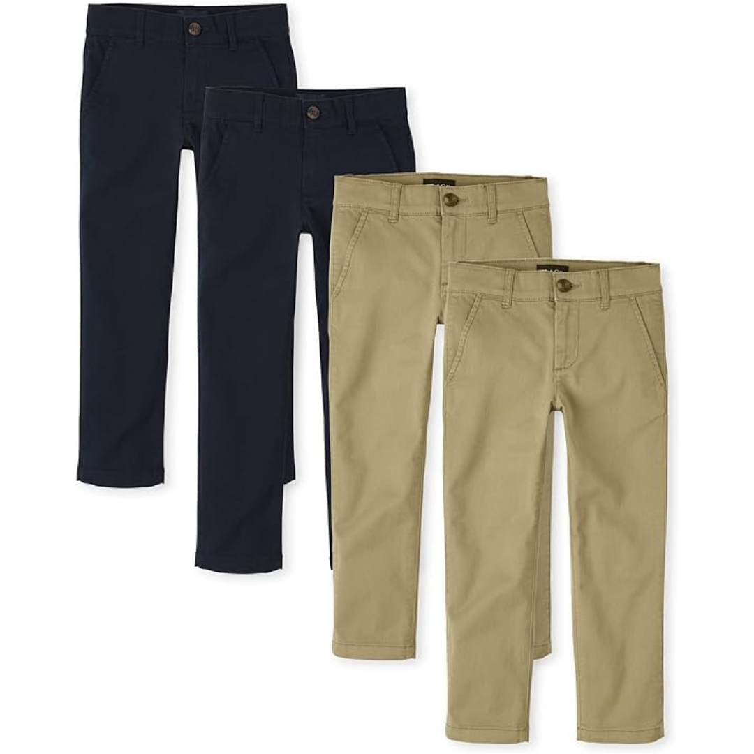 4-Pack Stretch Skinny Chino Pants