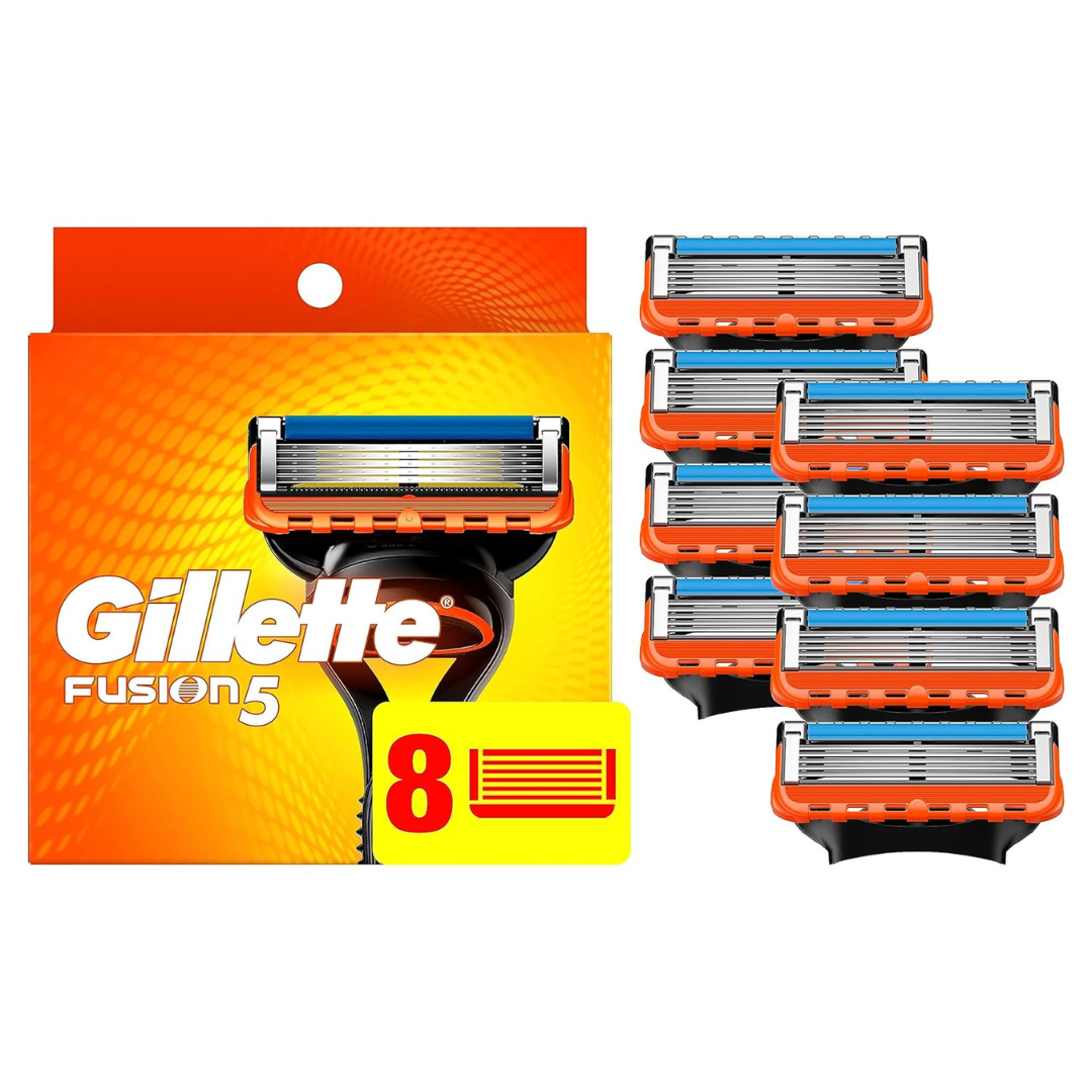8-Count Gillette Fusion5 Men's Razor Blade Refills