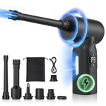 Nexpow 150,000 RPM Compressed Air Duster (8.22" x 5.78" x 2.51")